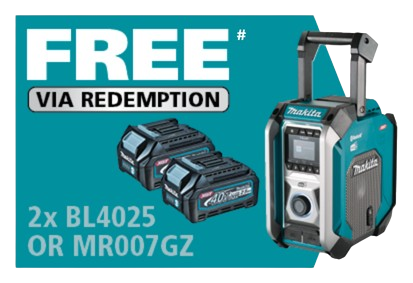 Makita 40V Max Brushless Combo Kit - 6 Piece DK0115G603